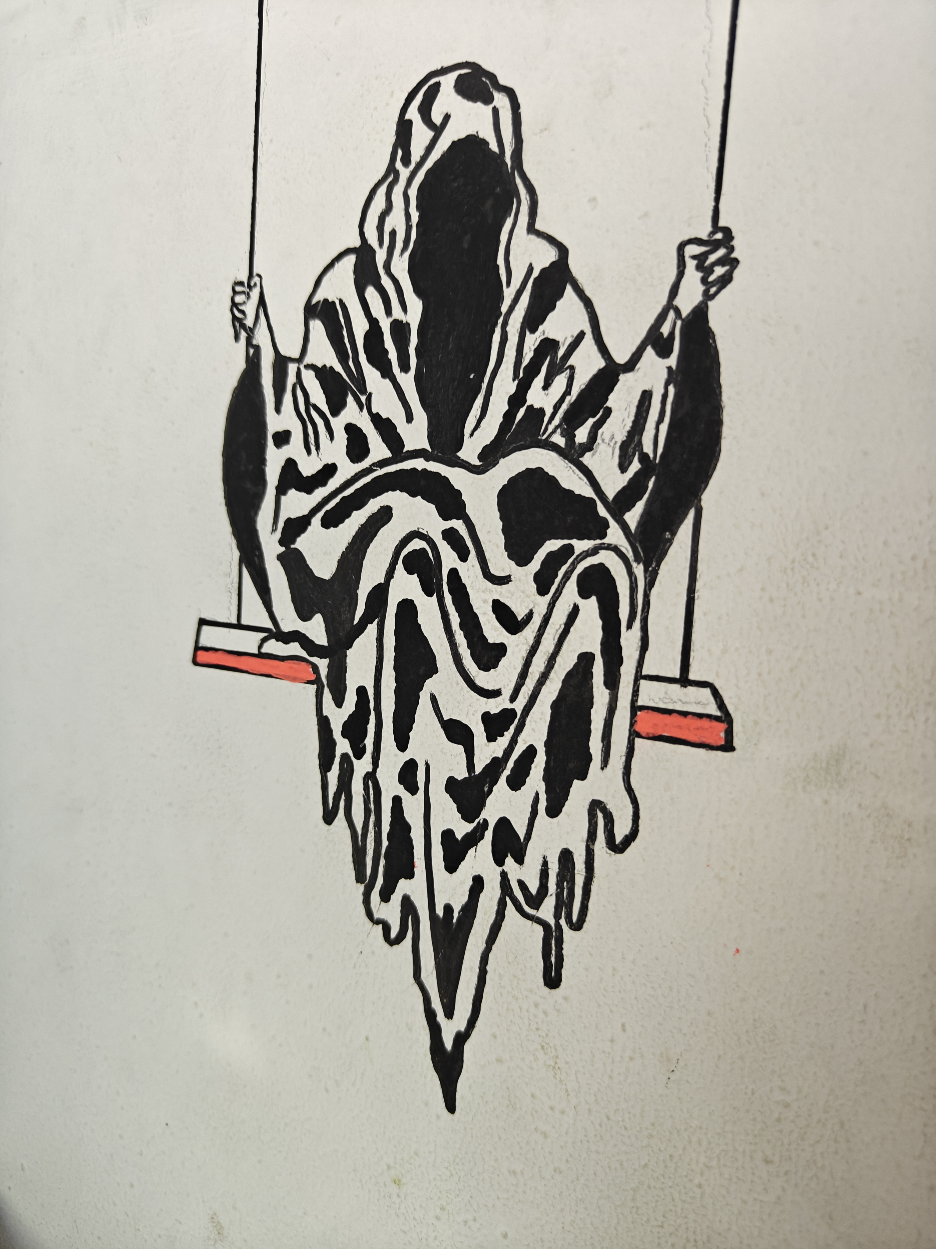 Original figurative ink drawing